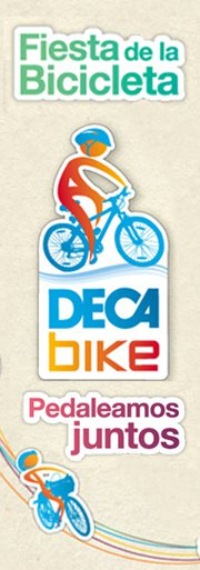 Fiesta de la Bicicleta DECAbike. Pedaleamos juntos