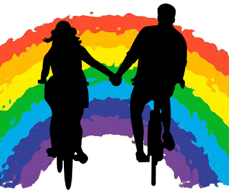 Felicidad en la bicicleta