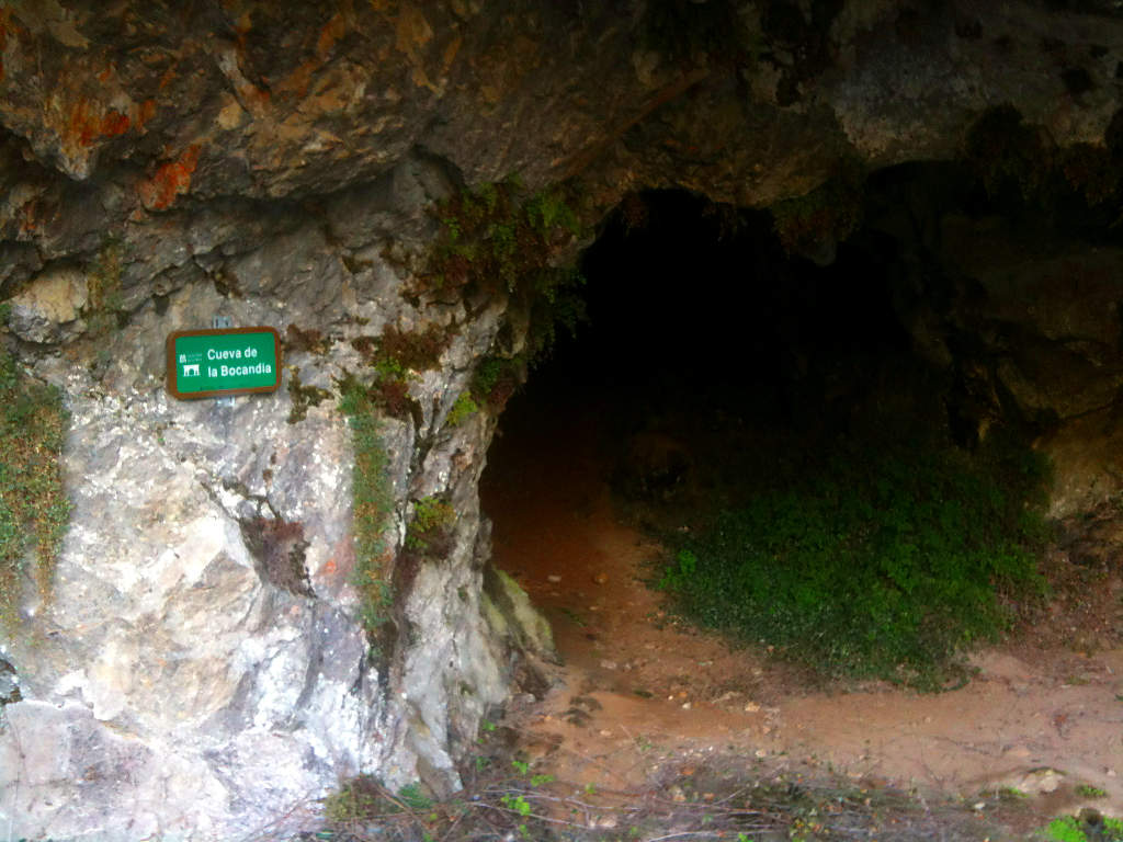 Cueva de Bocandía, Yernes y Tameza, Asturias :: Galería de entrada