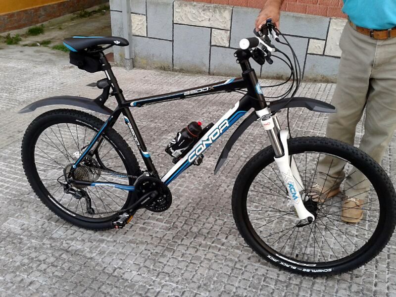Bicicleta Conor 8500x robada en Avilés