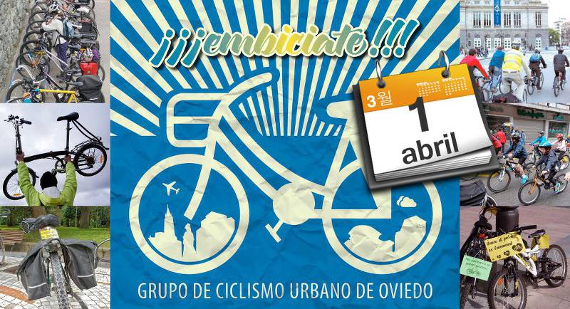 Grupo Ciclismo Urbano de Oviedo. ¡¡Enbíciate!! 1 abril