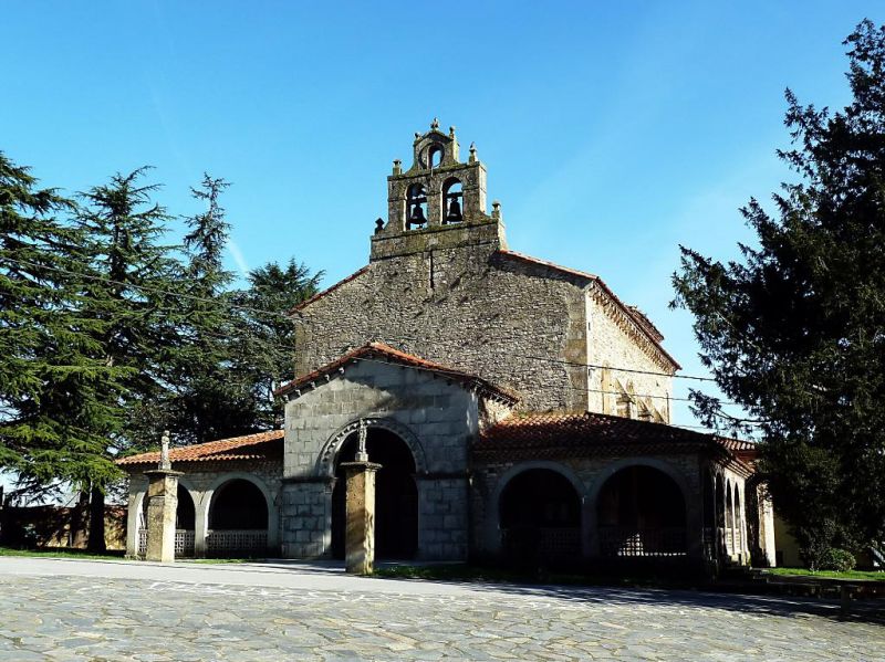 Abadía de San Juan Bautista en Cenero