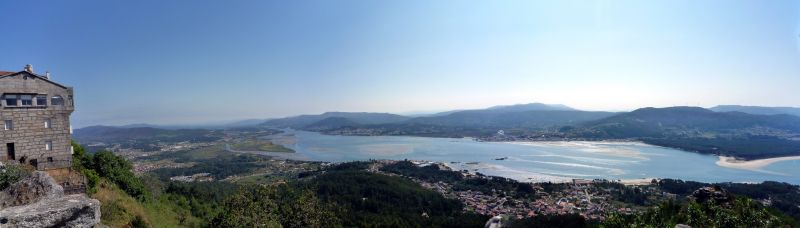 Estuario del Miño desde Monte Santa Tegra (A Guarda)