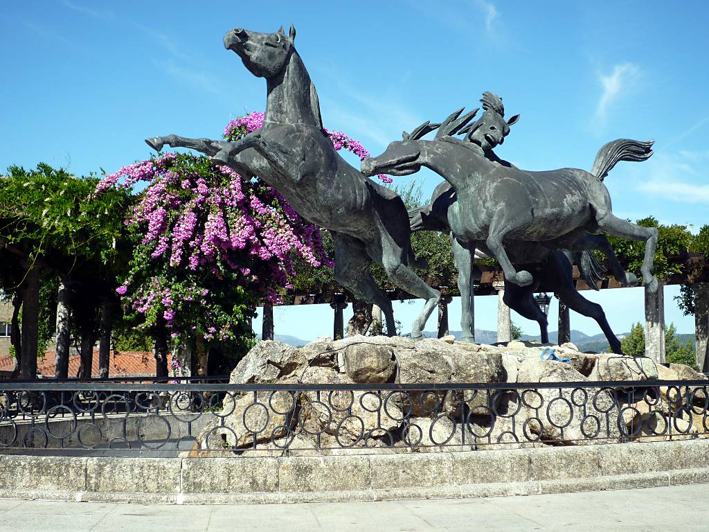 Monumento al caballo salvaje, Galiza