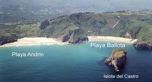 Playa Andrín - Playa Ballota - Islote de Castro