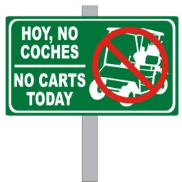 Hoy, no coches. No cars today.