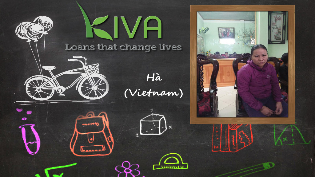 Kiva Loans. Hà (de Vietnam). https://www.kiva.org/lend/1241553