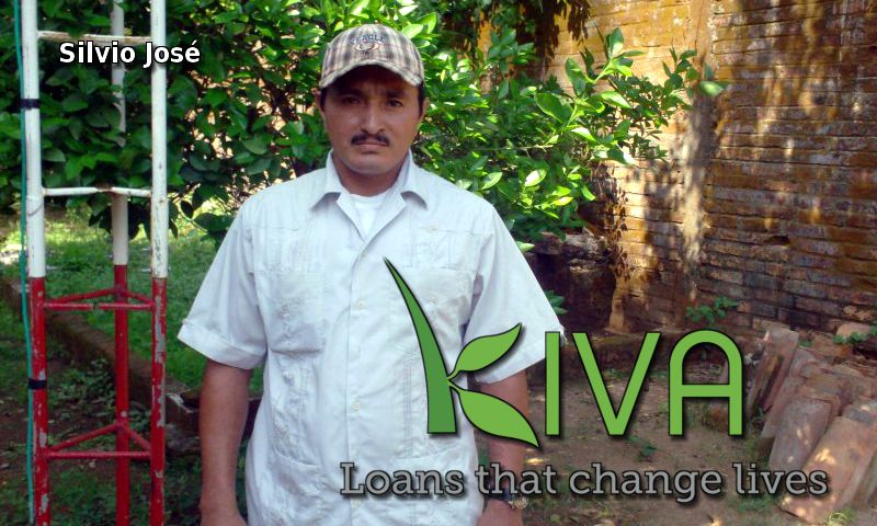 Kiva Loans. Silvio José. http://www.kiva.org/lend/541285