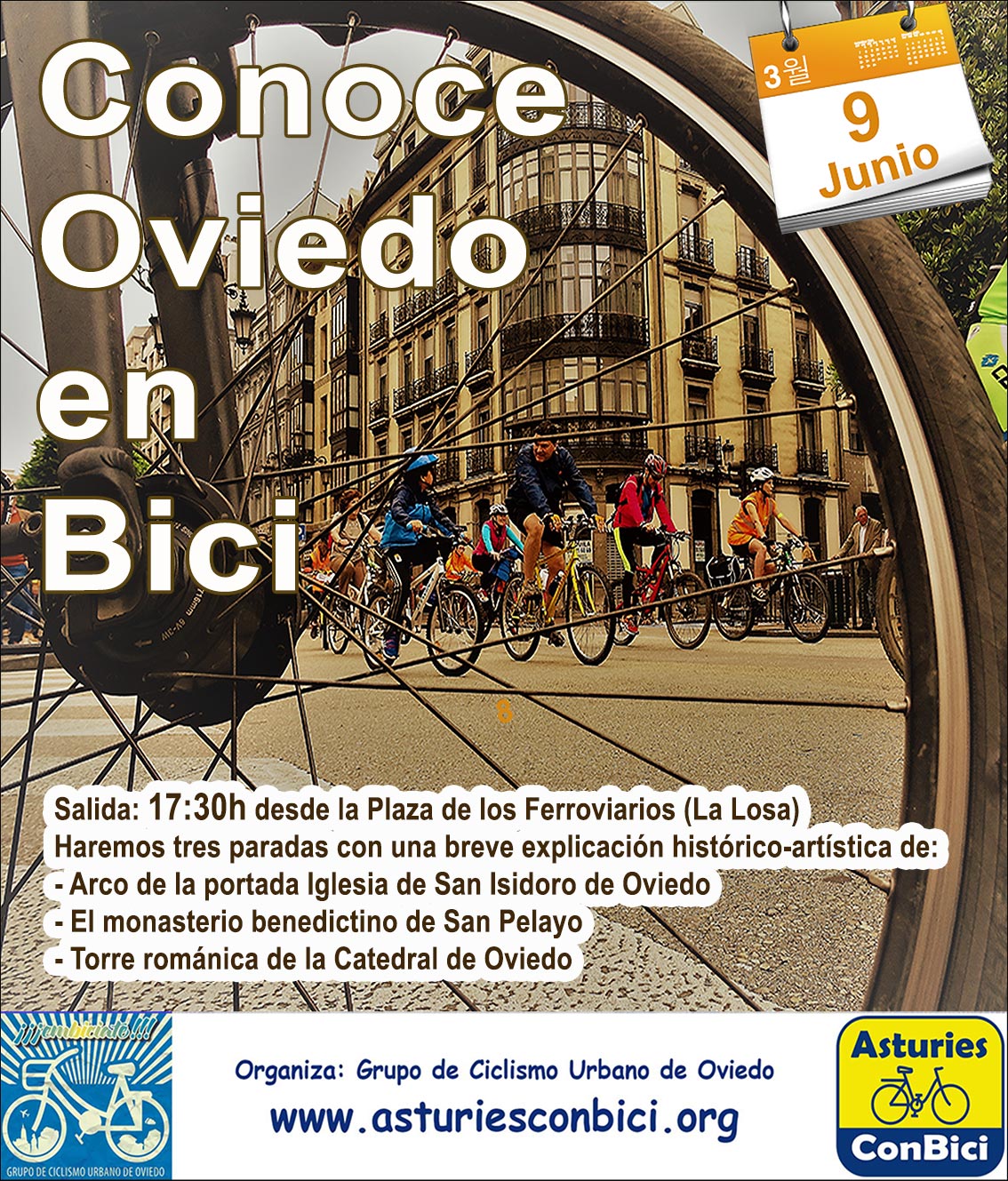 Conoce Oviedo en Bici