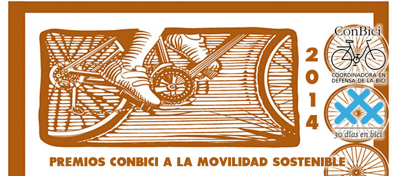 Premios ConBici a la Movilidad Sostenible. Candidatura 30 días en bici 2014